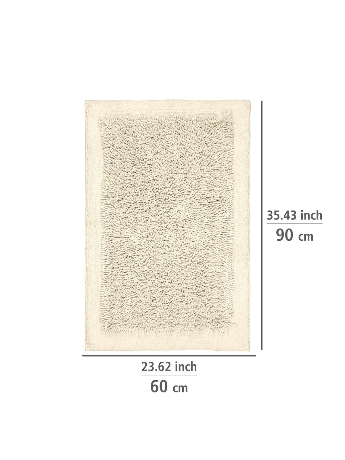 Wenko Badematte Sidyma Beige In Beige 4 Wenko Badematte Sidyma Beige In Beige – Bild 4
