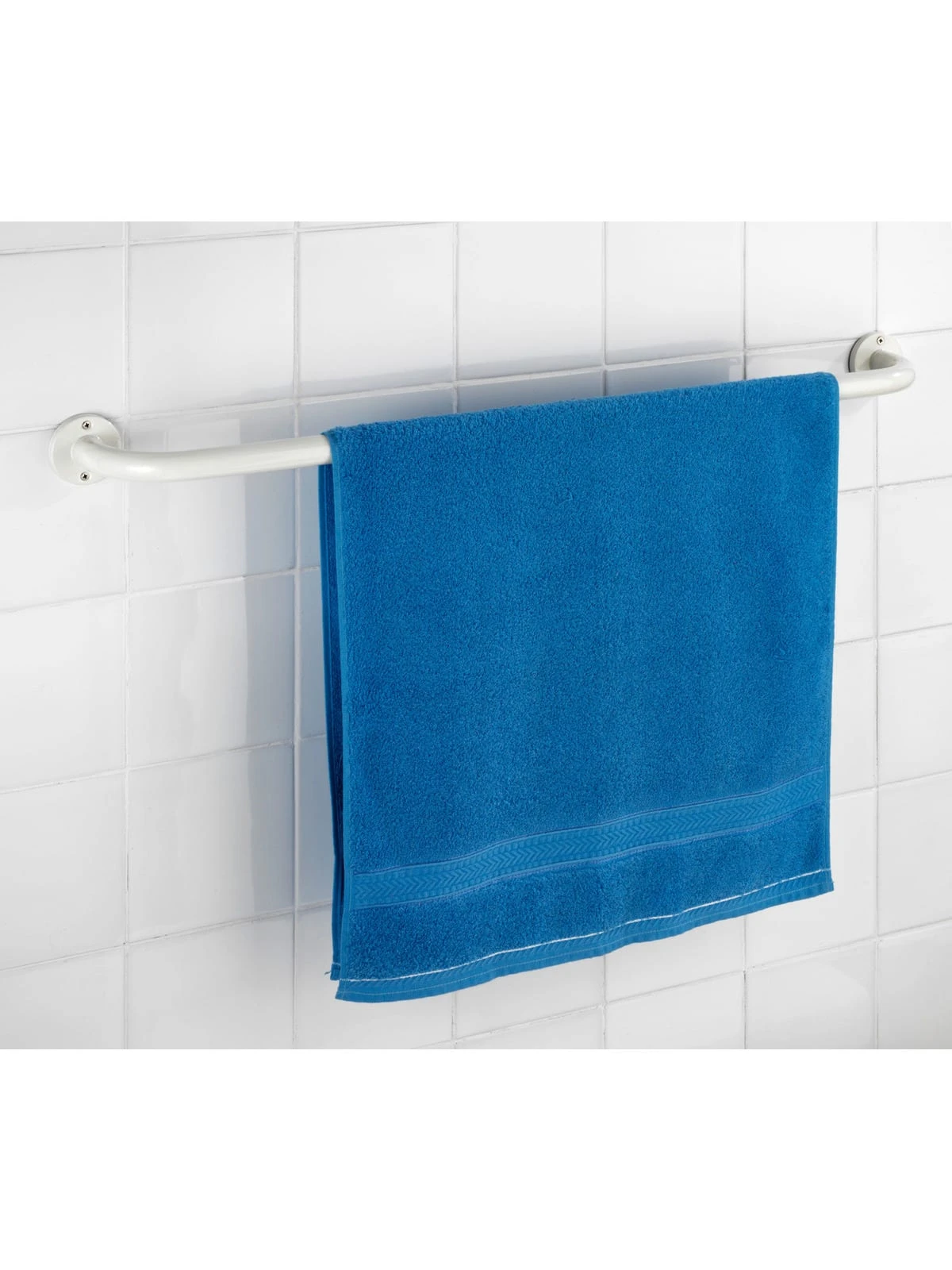 Wenko Badetuchstange Basic 80 Cm Weiß In Weiß 10 Wenko Badetuchstange Basic 80 Cm Weiß In Weiß – Bild 10