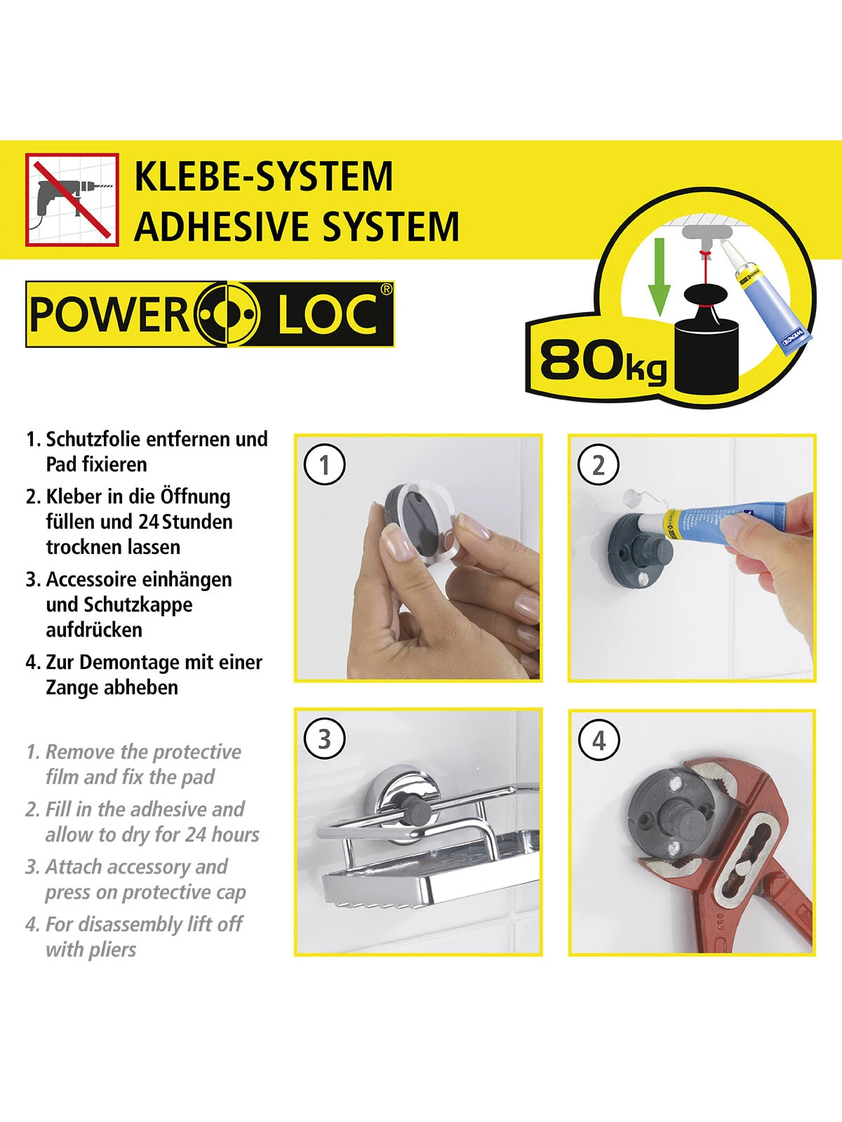 Wenko Badetuchstange Bosio Edelstahl Matt 15 Wenko Badetuchstange Bosio Edelstahl Matt – Bild 15