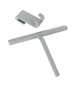 Wenko Badezimmerwischer Silikon Mola Grau In Grau