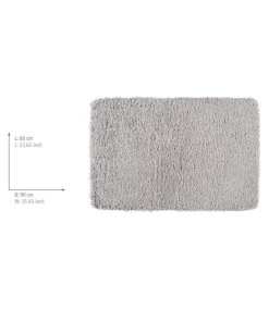 Wenko Badteppich Belize Light Grey, 60 X 90 Cm In Grau -Relaxdays Verkaufsshop wenko badteppich belize light grey 60 x 90 cm in grau 6