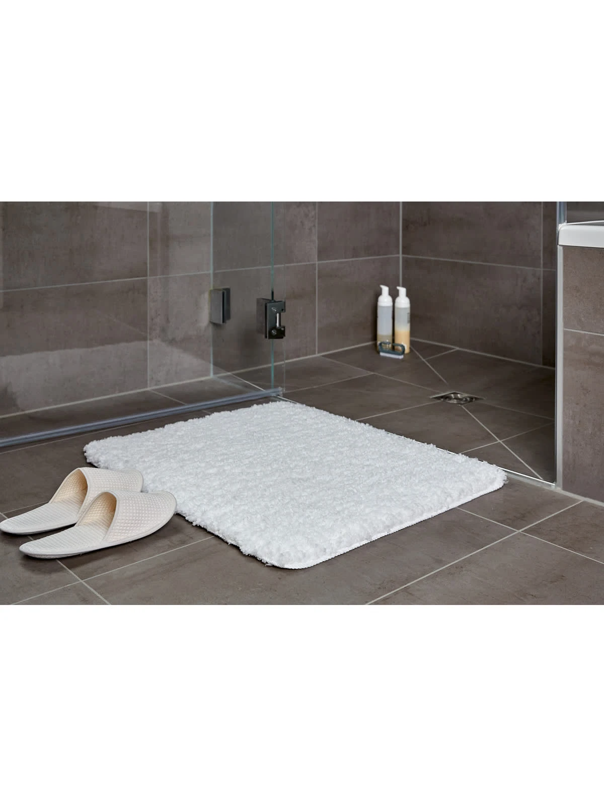 Wenko Badteppich Belize Wei In Weiß 2 Wenko Badteppich Belize Wei In Weiß – Bild 2