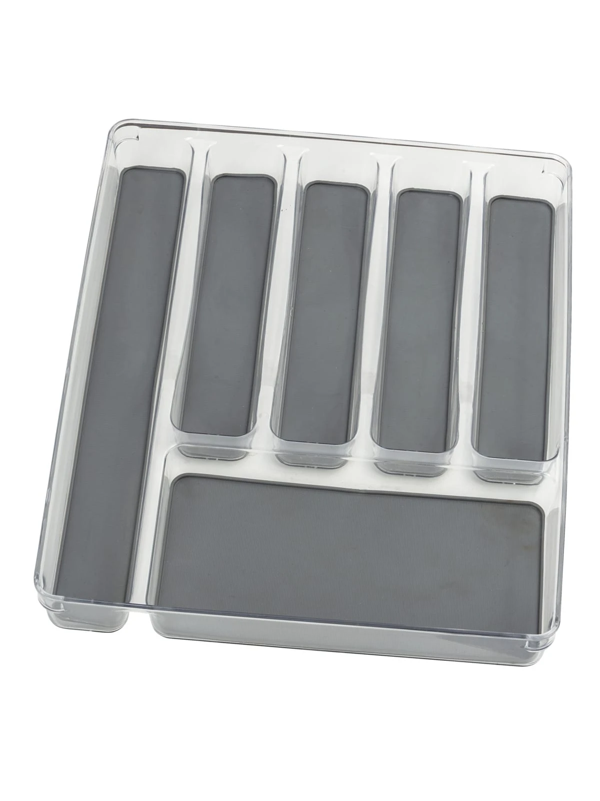 Wenko Besteckkasten 6 Fächer In Transparent 1 Wenko Besteckkasten 6 Fächer In Transparent