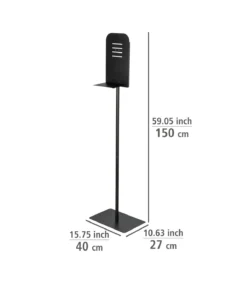 Wenko Desinfektions-Ständer Groß In Schwarz 31 Wenko Desinfektions-Ständer Groß In Schwarz -Relaxdays Verkaufsshop wenko desinfektions stander gross in schwarz 3