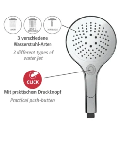 Wenko Duschkopf Basic Chrom Ø 15 Cm In Chrom -Relaxdays Verkaufsshop wenko duschkopf basic chrom o 15 cm in chrom 12