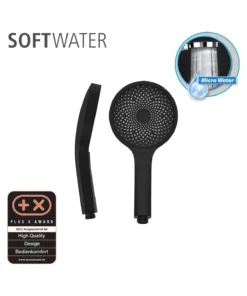 Wenko Duschkopf Softwater Schwarz Matt In Schwarz -Relaxdays Verkaufsshop wenko duschkopf softwater schwarz matt in schwarz 10