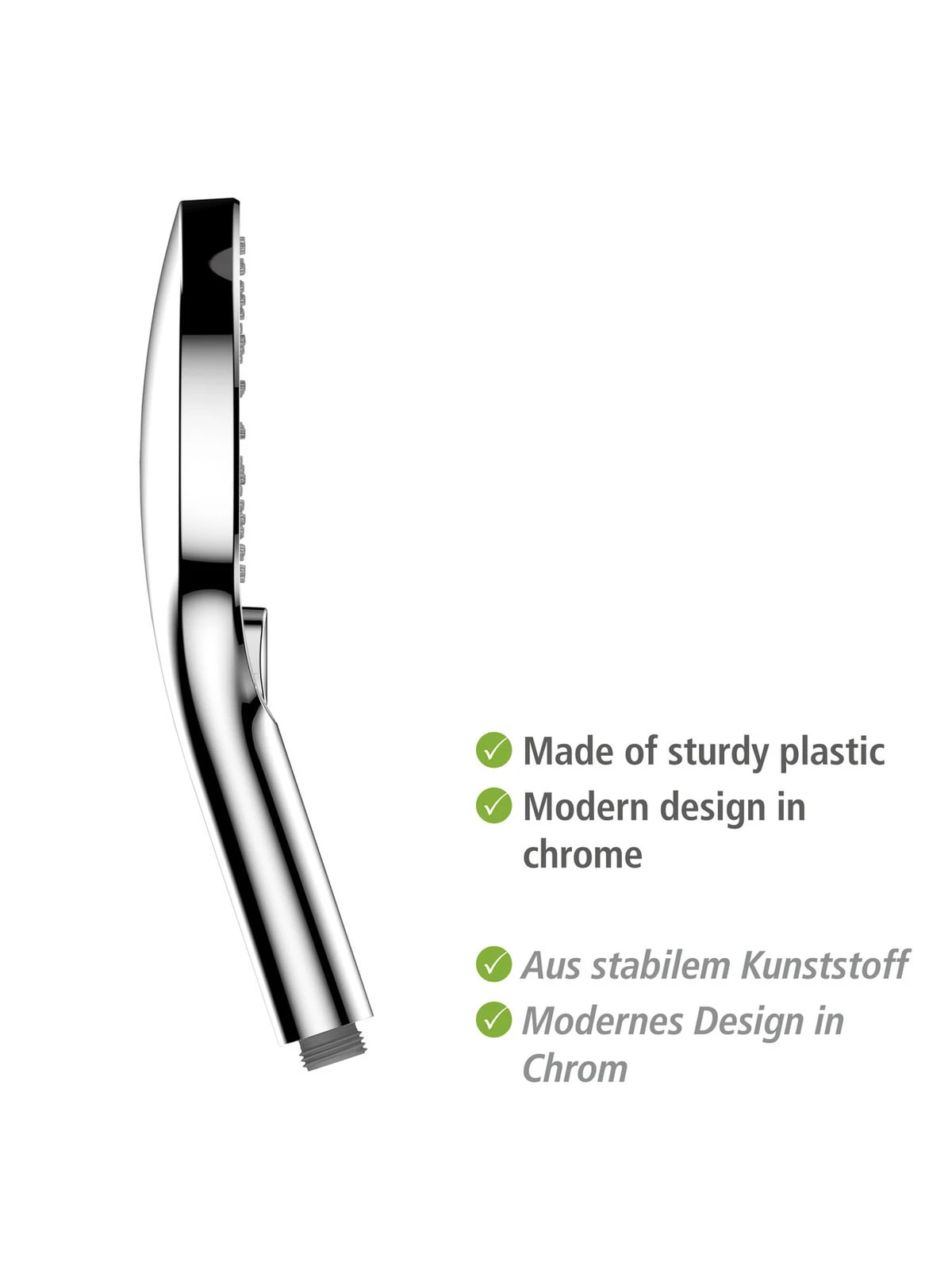 Wenko Duschkopf Ultimate Shower Chrom/Weiß In Silber 20 Wenko Duschkopf Ultimate Shower Chrom/Weiß In Silber – Bild 20