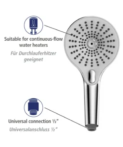 Wenko Duschkopf Ultimate Shower Chrom/Weiß In Silber 31 Wenko Duschkopf Ultimate Shower Chrom/Weiß In Silber -Relaxdays Verkaufsshop wenko duschkopf ultimate shower chrom weiss in silber 5