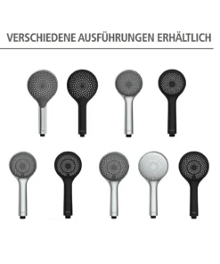 Wenko Duschkopf Watersaving Schwarz Matt In Schwarz -Relaxdays Verkaufsshop wenko duschkopf watersaving schwarz matt in schwarz 45