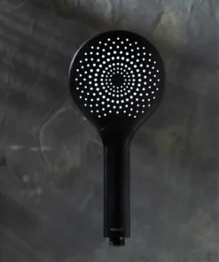 Wenko Duschkopf Watersaving Schwarz Matt In Schwarz -Relaxdays Verkaufsshop wenko duschkopf watersaving schwarz matt in schwarz 46