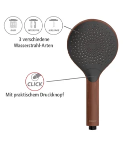 Wenko Duschkopf Watersaving Wood In Braun 29 Wenko Duschkopf Watersaving Wood In Braun -Relaxdays Verkaufsshop wenko duschkopf watersaving wood in braun 5