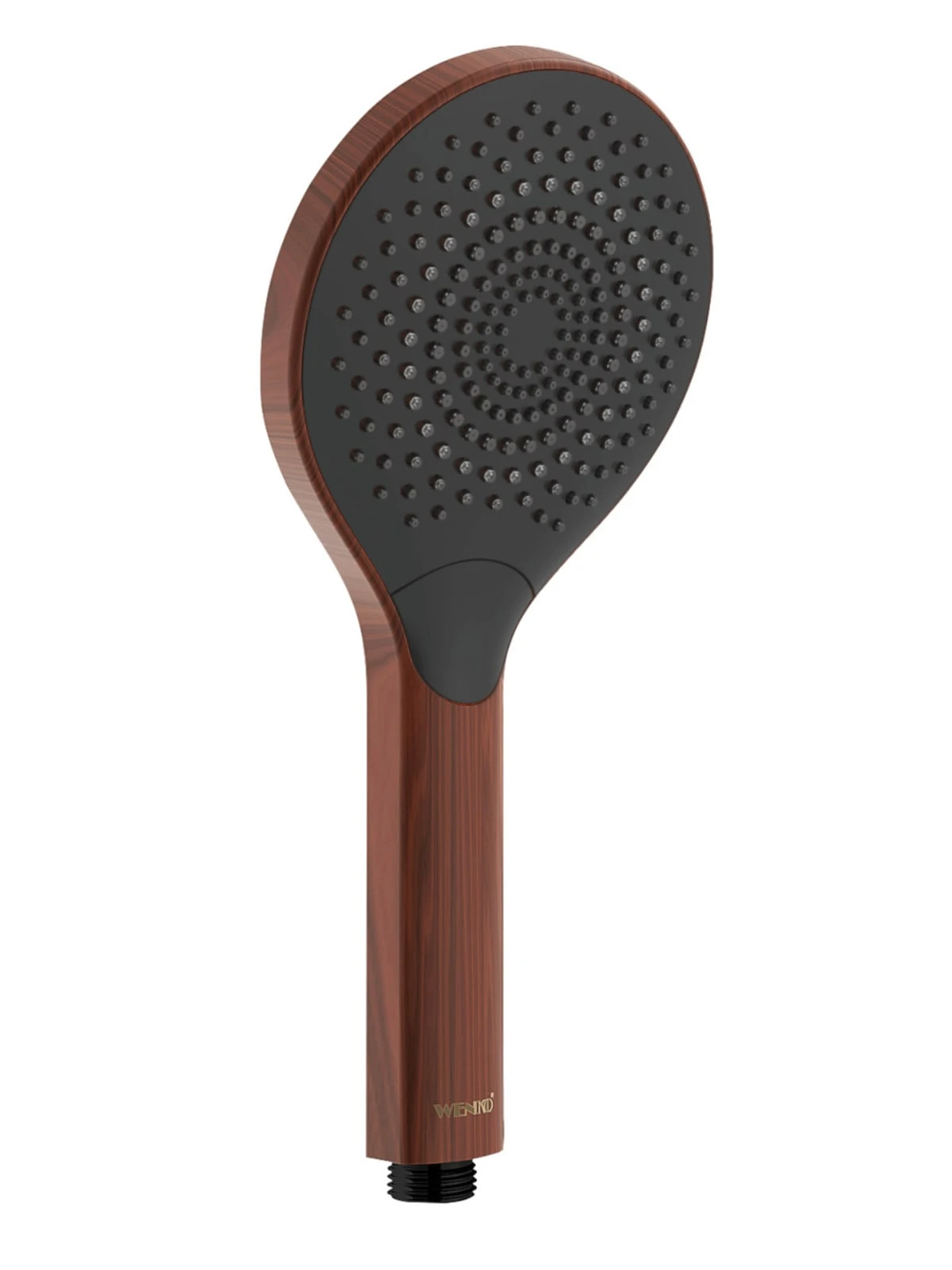 Wenko Duschkopf Watersaving Wood In Braun 1 Wenko Duschkopf Watersaving Wood In Braun