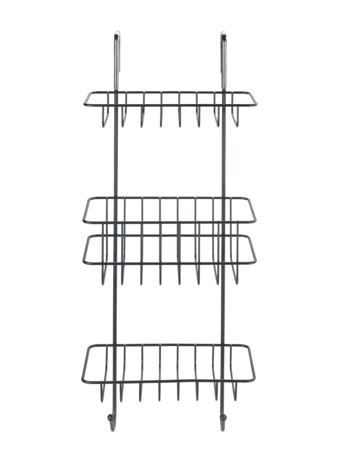 Wenko Duschregal Revigo Mit 3 Ablagen, Schwarz In Schwarz 7 Wenko Duschregal Revigo Mit 3 Ablagen, Schwarz In Schwarz – Bild 7