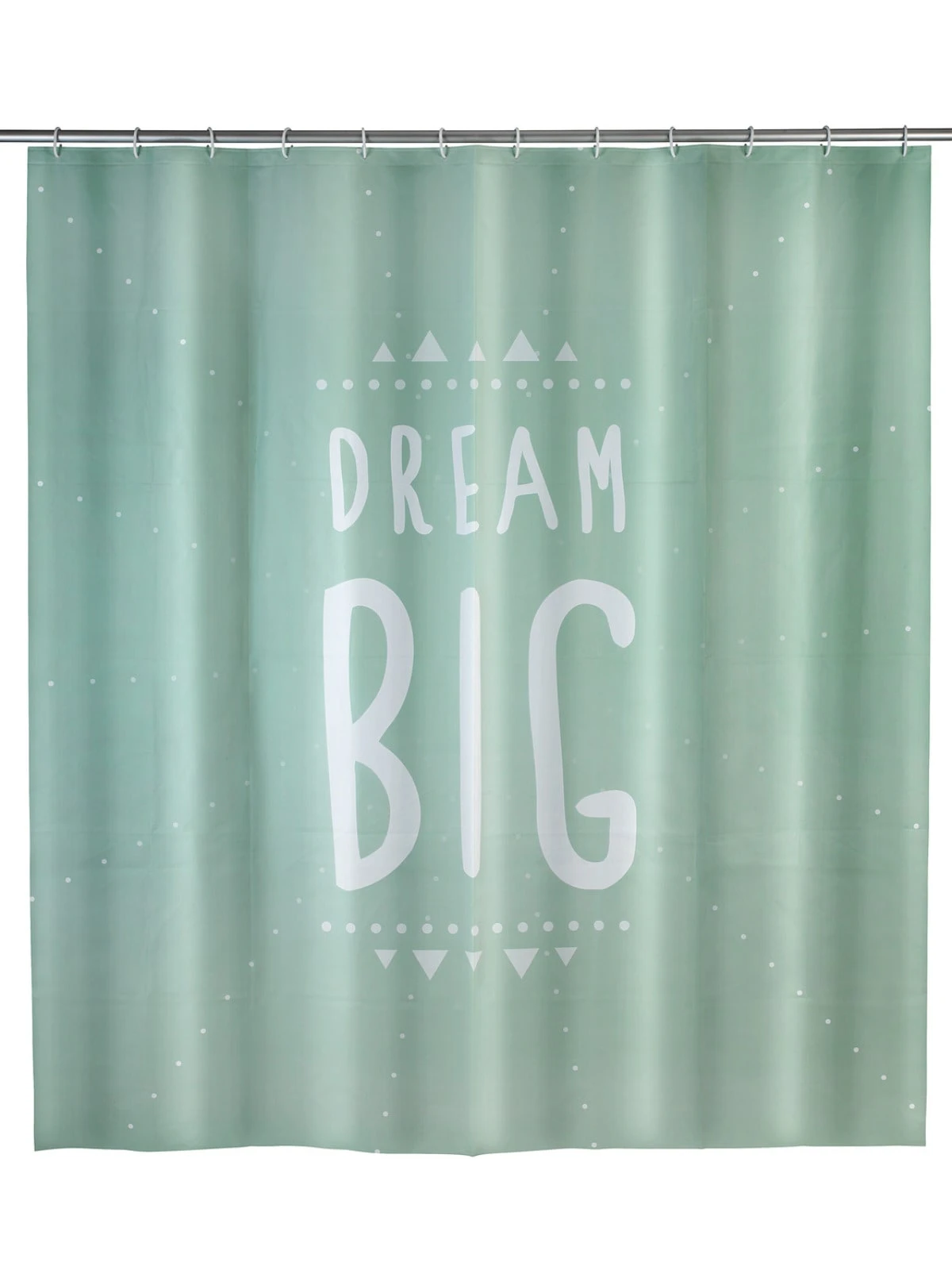 Wenko Duschvorhang Dream Big In Grün, Weiß, Minzgrün 3 Wenko Duschvorhang Dream Big In Grün, Weiß, Minzgrün – Bild 3