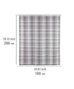 Wenko Duschvorhang Leblon In Weiß, Grau 22 Wenko Duschvorhang Leblon In Weiß, Grau -Relaxdays Verkaufsshop wenko duschvorhang leblon in weiss grau 10