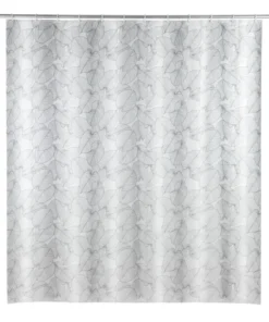 Wenko Duschvorhang Samoa In Schwaz, Weiß