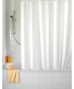 Wenko Duschvorhang Uni Weiß In Weiß 10 Wenko Duschvorhang Uni Weiß In Weiß -Relaxdays Verkaufsshop wenko duschvorhang uni weiss in weiss 4