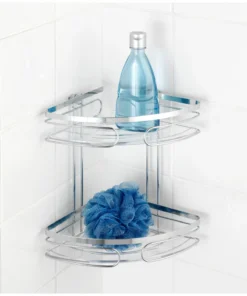 Wenko Eckregal 2 Etagen Premium Edelstahl In Glänzend -Relaxdays Verkaufsshop wenko eckregal 2 etagen premium edelstahl in glanzend 6