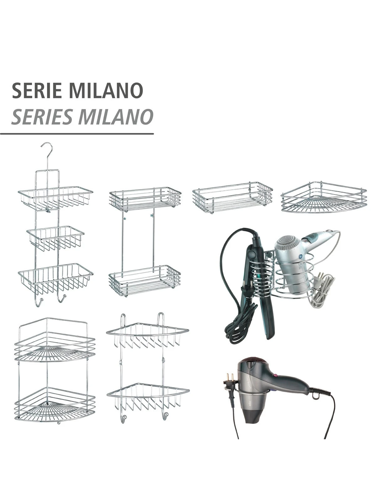 Wenko Eckwandablage Milano Mit 2 Etagen In Chrom 5 Wenko Eckwandablage Milano Mit 2 Etagen In Chrom – Bild 5