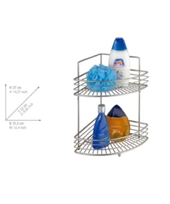 Wenko Eckwandregal Milano Mit 2 Etagen -Relaxdays Verkaufsshop wenko eckwandregal milano mit 2 etagen 4