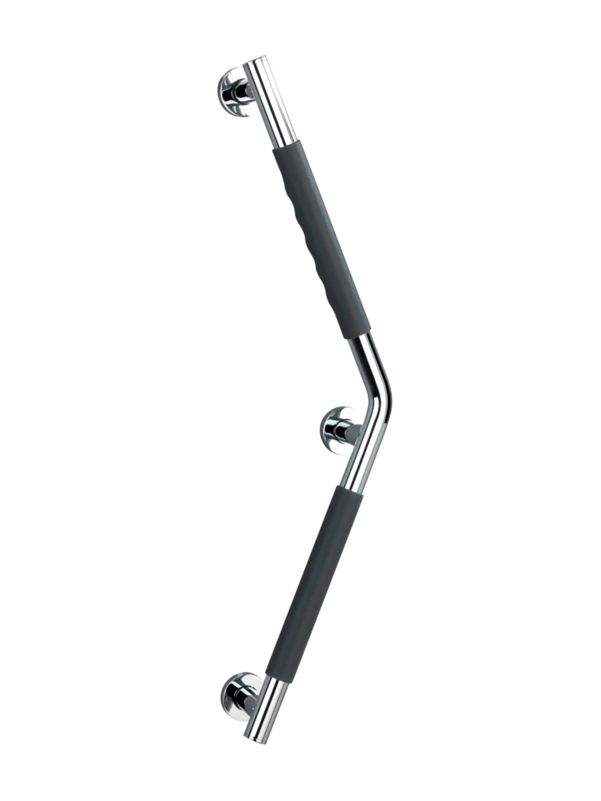 Wenko Edelstahl Wandhaltegriff Secura 37 X 37 Cm In Grau, Chrom 1 Wenko Edelstahl Wandhaltegriff Secura 37 X 37 Cm In Grau, Chrom