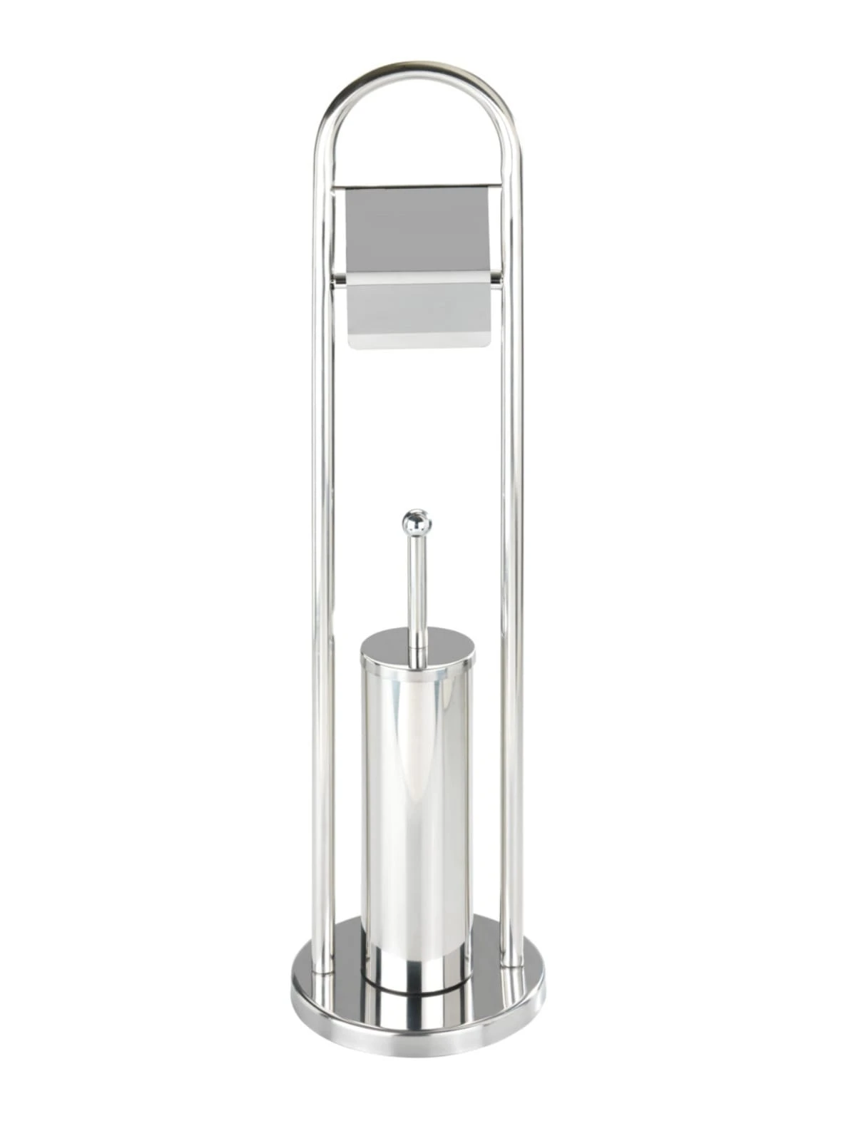 Wenko Exclusiv Stand WC-Garnitur Vasto Edelstahl In Glänzend 6 Wenko Exclusiv Stand WC-Garnitur Vasto Edelstahl In Glänzend – Bild 6