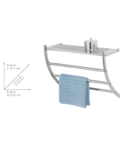 Wenko Exclusiv Wandregal Pescara In Chrom -Relaxdays Verkaufsshop wenko exclusiv wandregal pescara in chrom 2