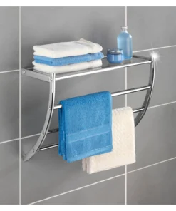 Wenko Exclusiv Wandregal Pescara In Chrom -Relaxdays Verkaufsshop wenko exclusiv wandregal pescara in chrom 4