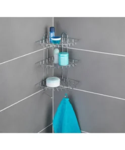 Wenko Exklusiv Eckregal Mit 3 Etagen In Chrom -Relaxdays Verkaufsshop wenko exklusiv eckregal mit 3 etagen in chrom 2