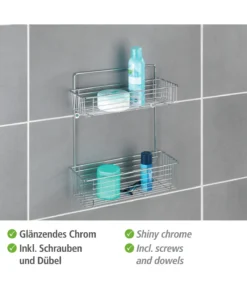 Wenko Exklusiv Wandregal Avesta Chrom In Chrom -Relaxdays Verkaufsshop wenko exklusiv wandregal avesta chrom in chrom 8