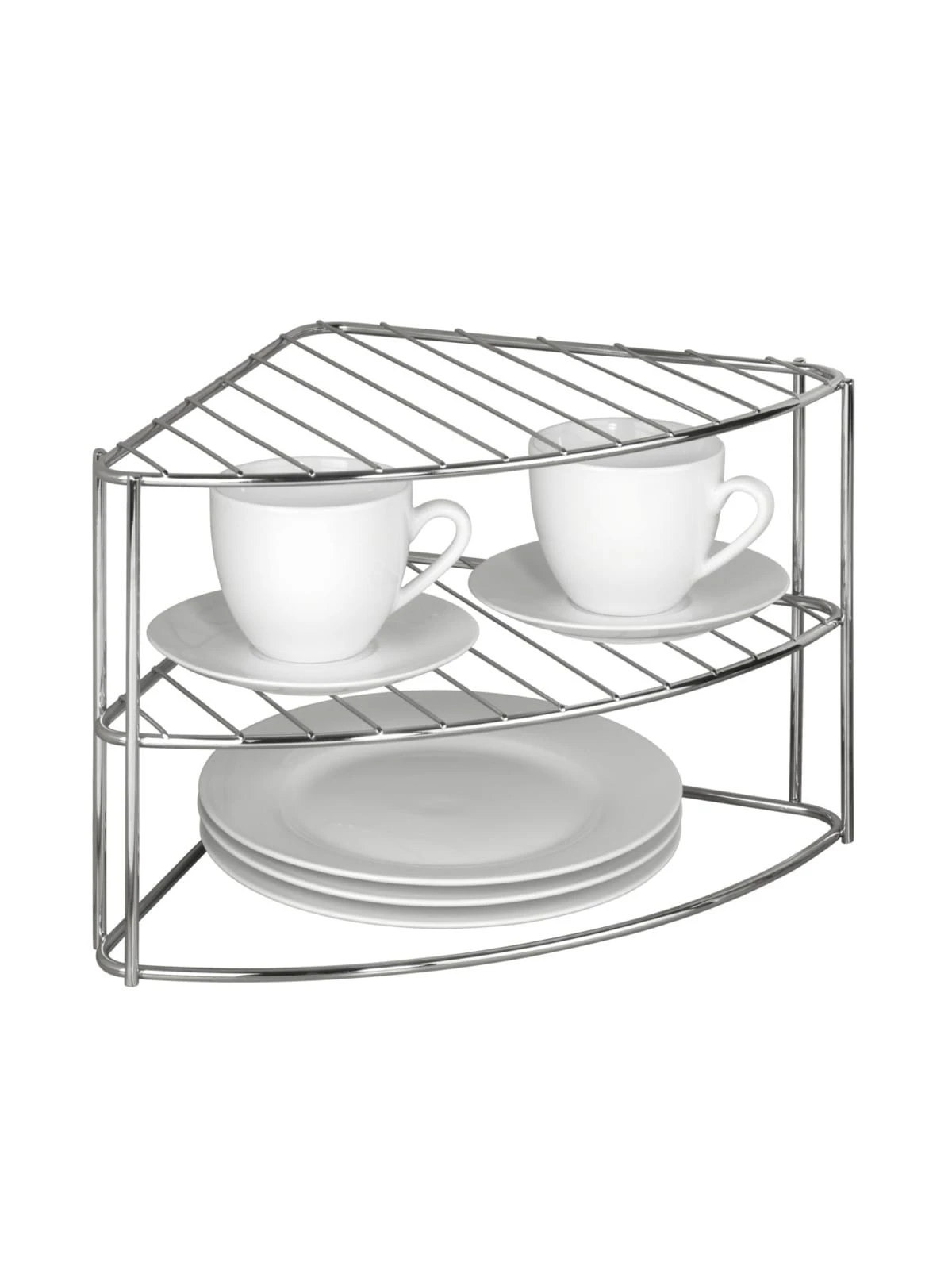 Wenko Geschirreckregal Mit 2 Ablagen In Silber 5 Wenko Geschirreckregal Mit 2 Ablagen In Silber – Bild 5