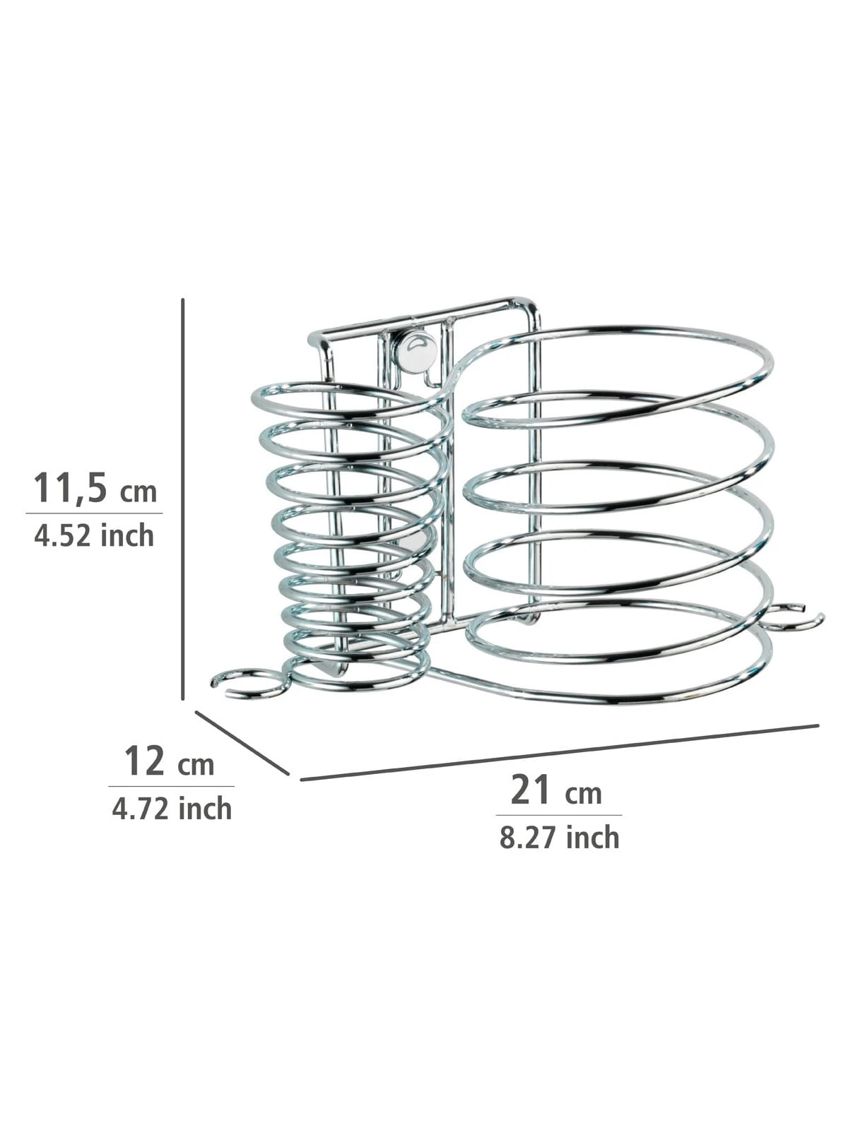 Wenko Haartrocknerhalter Und Glätteisenhalter Milano In Chrom 4 Wenko Haartrocknerhalter Und Glätteisenhalter Milano In Chrom – Bild 4