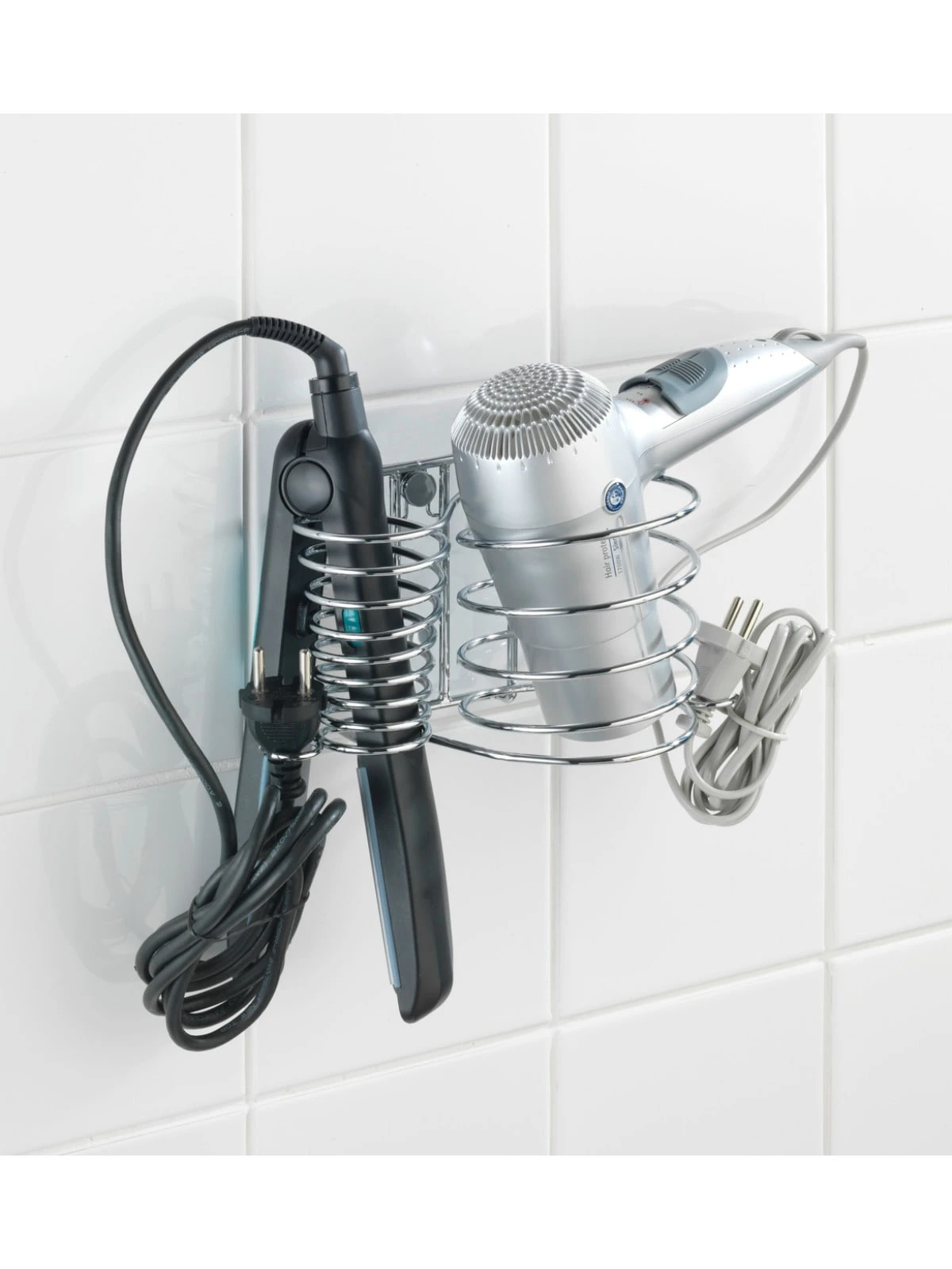 Wenko Haartrocknerhalter Und Glätteisenhalter Milano In Chrom 6 Wenko Haartrocknerhalter Und Glätteisenhalter Milano In Chrom – Bild 6