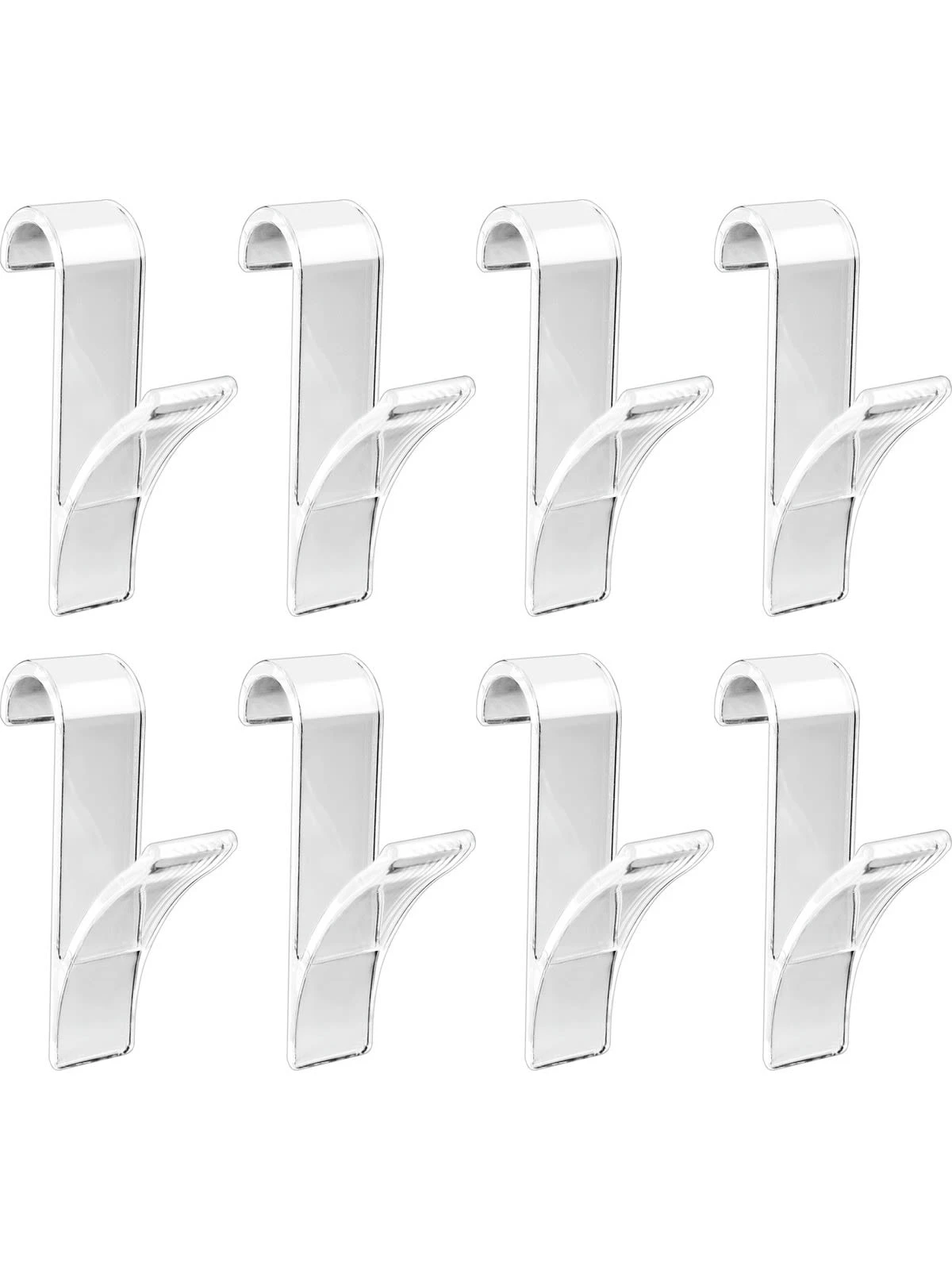 Wenko Haken Für Handtuchheizkörper Transparent 8er Set In Transparent 1 Wenko Haken Für Handtuchheizkörper Transparent 8er Set In Transparent