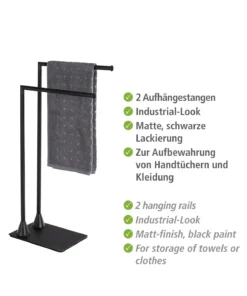 Wenko Handtuchständer Hella In Schwarz 13 Wenko Handtuchständer Hella In Schwarz -Relaxdays Verkaufsshop wenko handtuchstander hella in schwarz 5