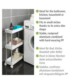 Wenko Haushalts- Und Badwagen Mino In Weiß 32 Wenko Haushalts- Und Badwagen Mino In Weiß -Relaxdays Verkaufsshop wenko haushalts und badwagen mino in weiss 12