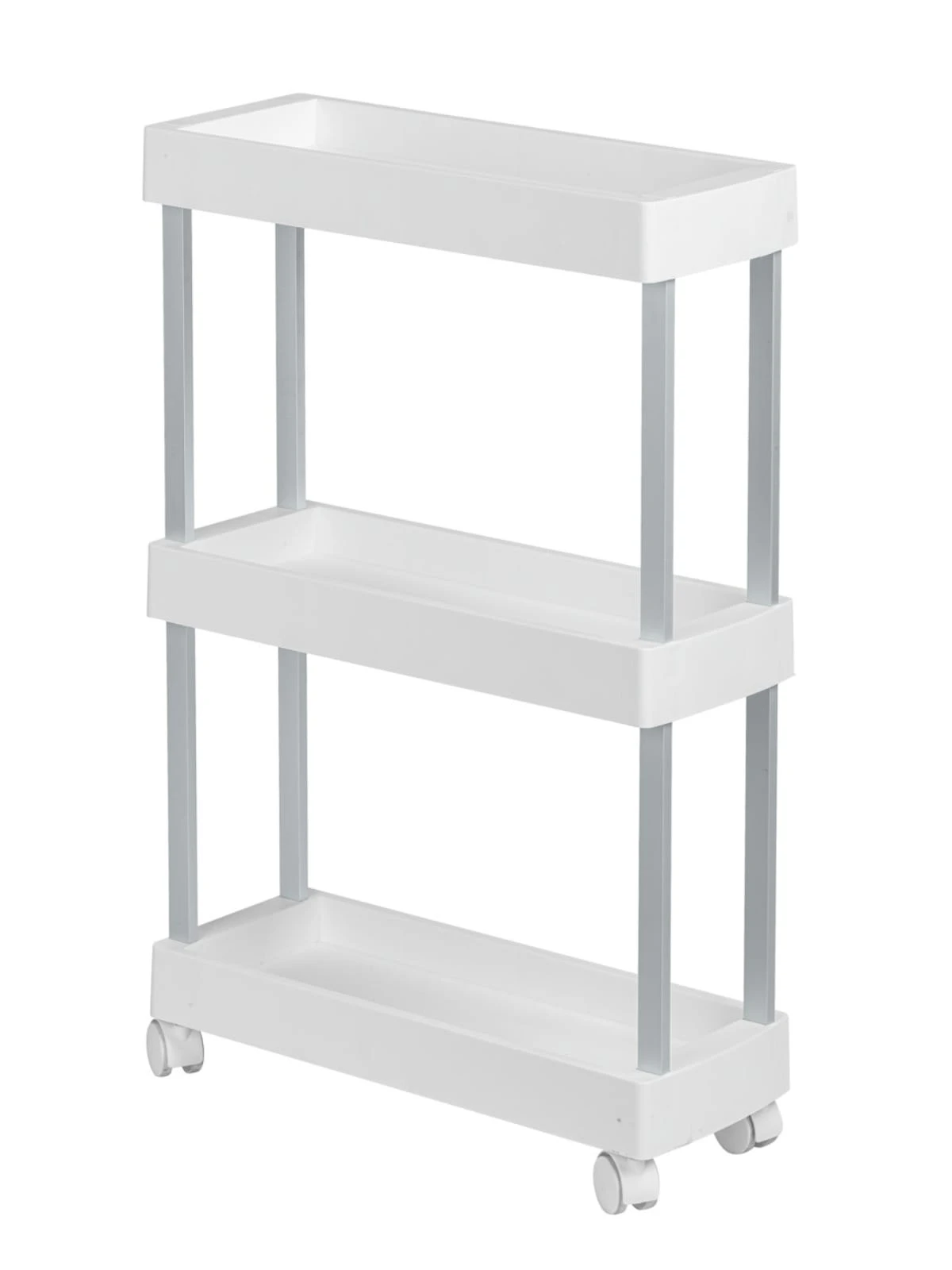 Wenko Haushalts- Und Badwagen Mino In Weiß 5 Wenko Haushalts- Und Badwagen Mino In Weiß – Bild 5