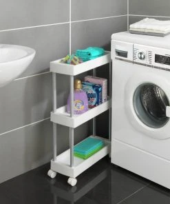 Wenko Haushalts- Und Badwagen Mino In Weiß 28 Wenko Haushalts- Und Badwagen Mino In Weiß -Relaxdays Verkaufsshop wenko haushalts und badwagen mino in weiss 8