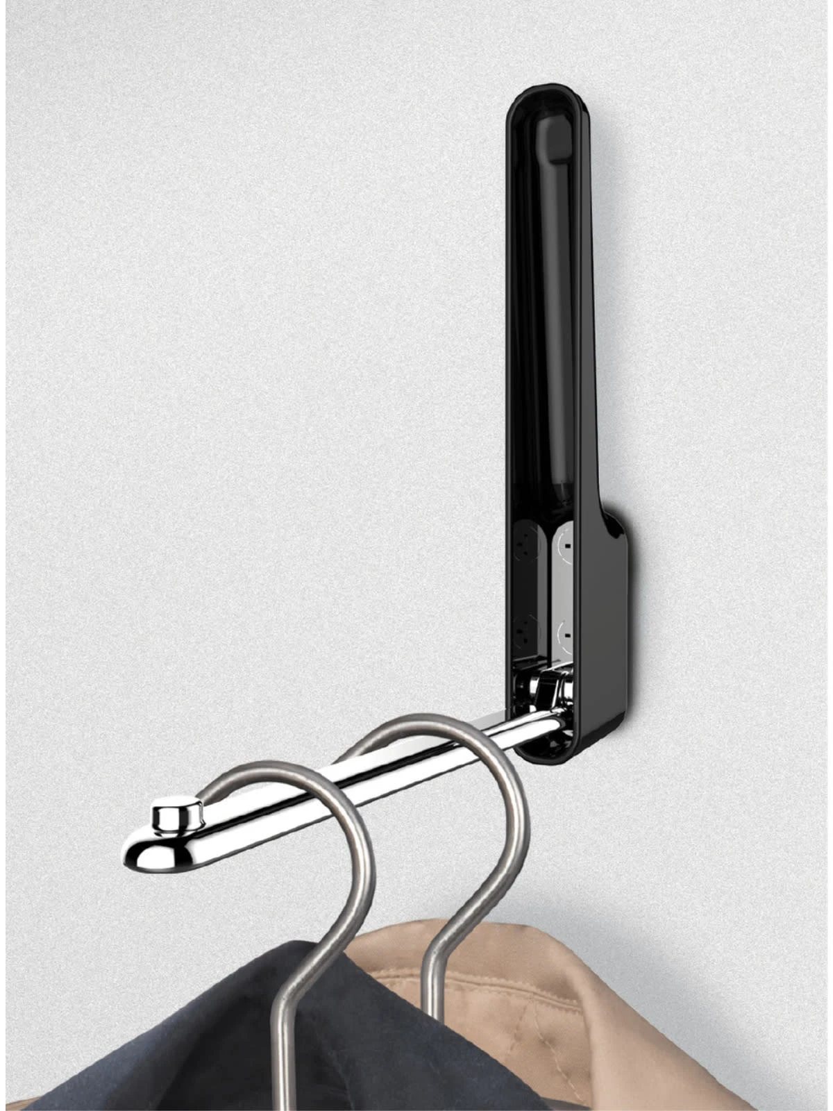 Wenko Klapphaken Premium Omega Nachtschwarz In Schwarz 13 Wenko Klapphaken Premium Omega Nachtschwarz In Schwarz – Bild 13