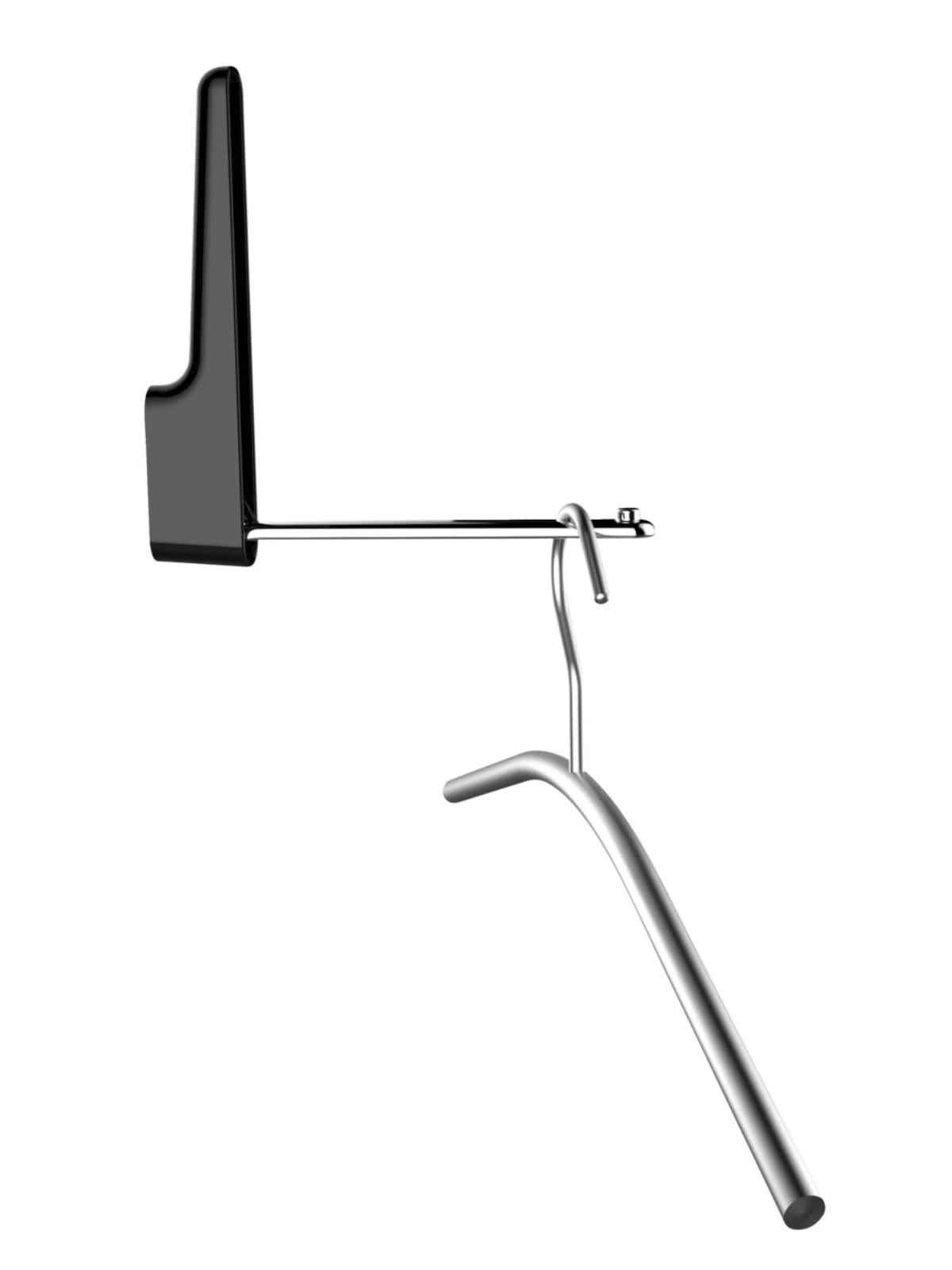 Wenko Klapphaken Premium Omega Nachtschwarz In Schwarz 4 Wenko Klapphaken Premium Omega Nachtschwarz In Schwarz – Bild 4