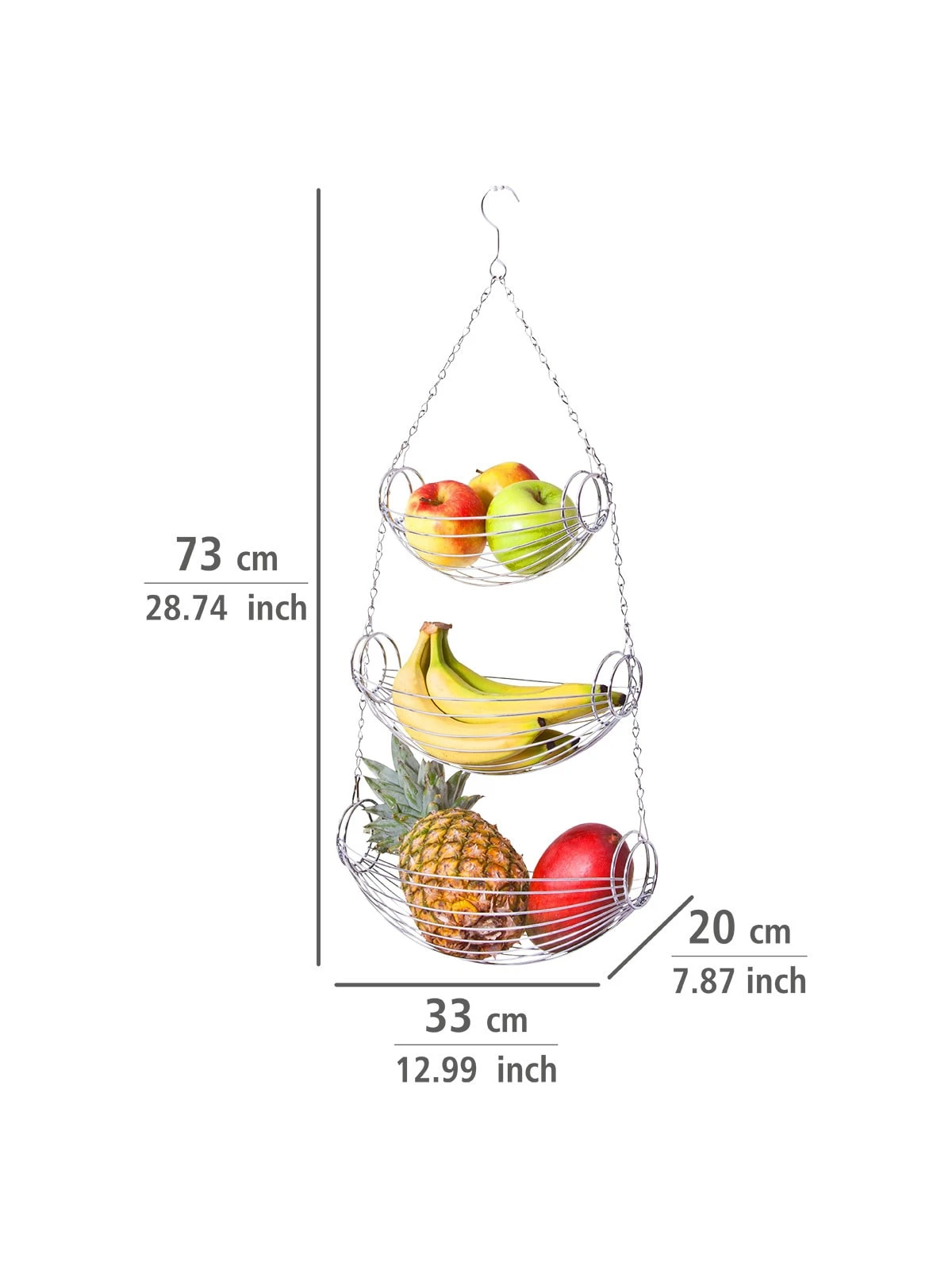 Wenko Küchenampel Triago In Silber 5 Wenko Küchenampel Triago In Silber – Bild 5