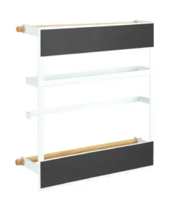 Wenko Küchenregal Magna Weiß In Regal: Weiß, Stäbe: Natur, Magnet: Schwarz -Relaxdays Verkaufsshop wenko kuchenregal magna weiss in regal weiss stabe natur magnet schwarz 6