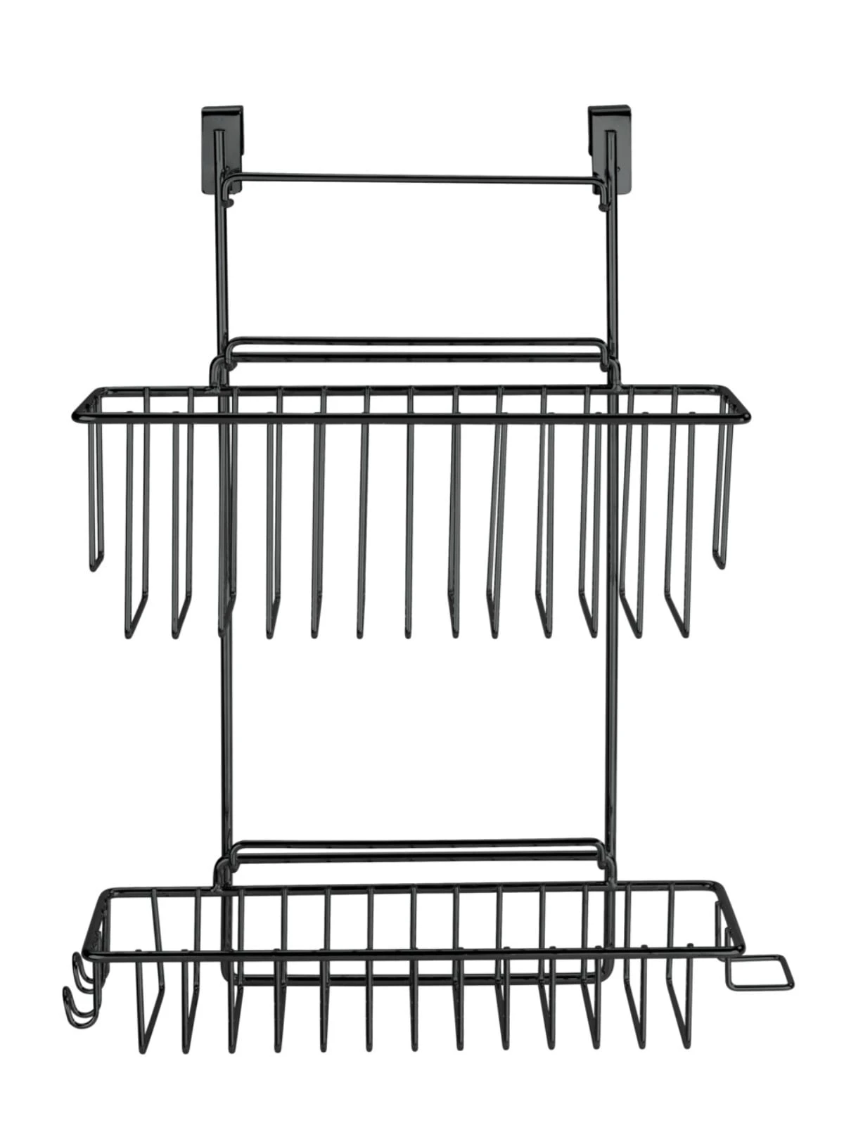 Wenko Küchenschrank Einhängregal Flexi Schwarz In Schwarz 2 Wenko Küchenschrank Einhängregal Flexi Schwarz In Schwarz – Bild 2