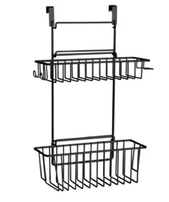 Wenko Küchenschrank Einhängregal Flexi Schwarz In Schwarz