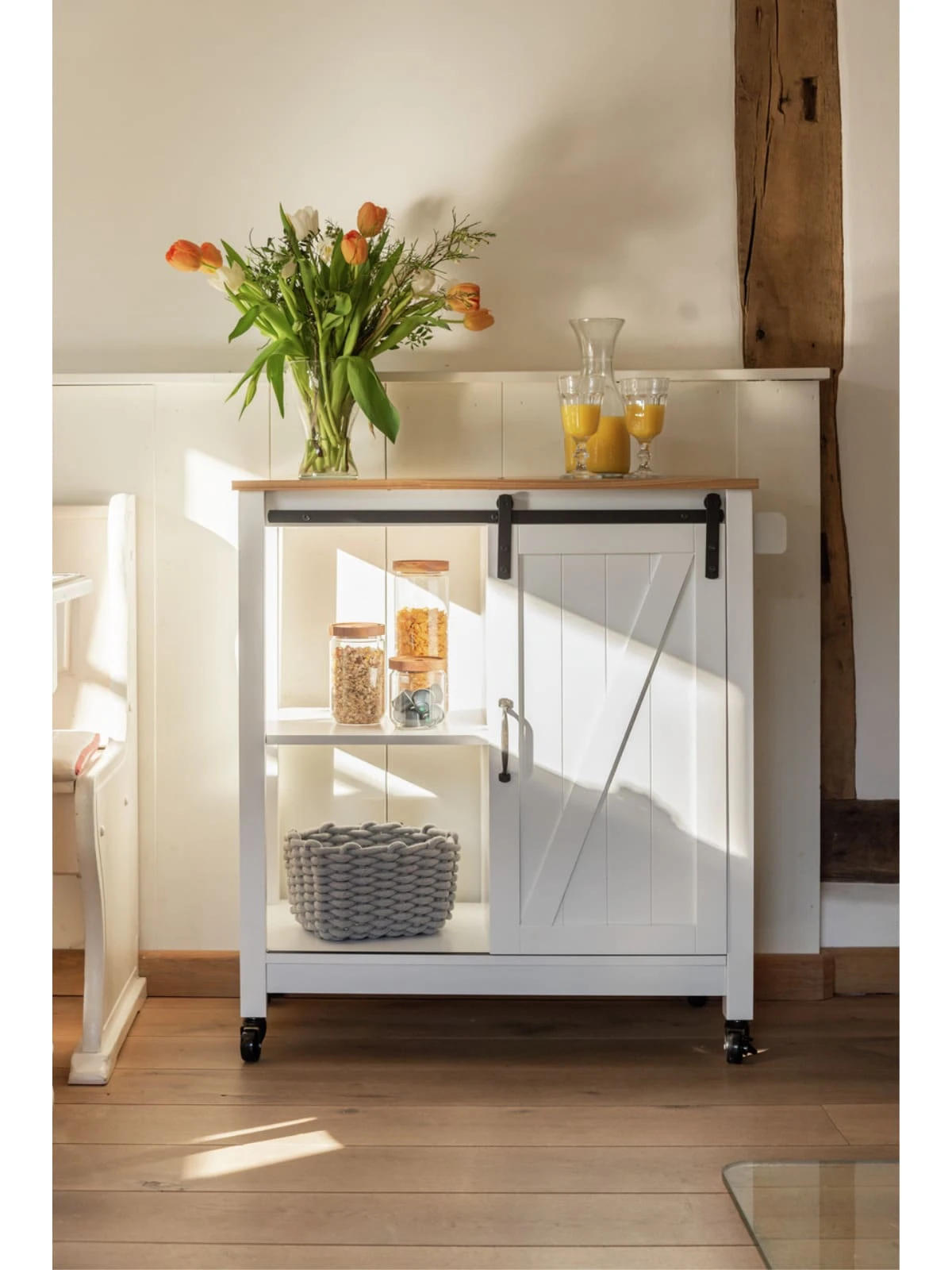 Wenko Küchenwagen Landhaus In Weiß 17 Wenko Küchenwagen Landhaus In Weiß – Bild 17