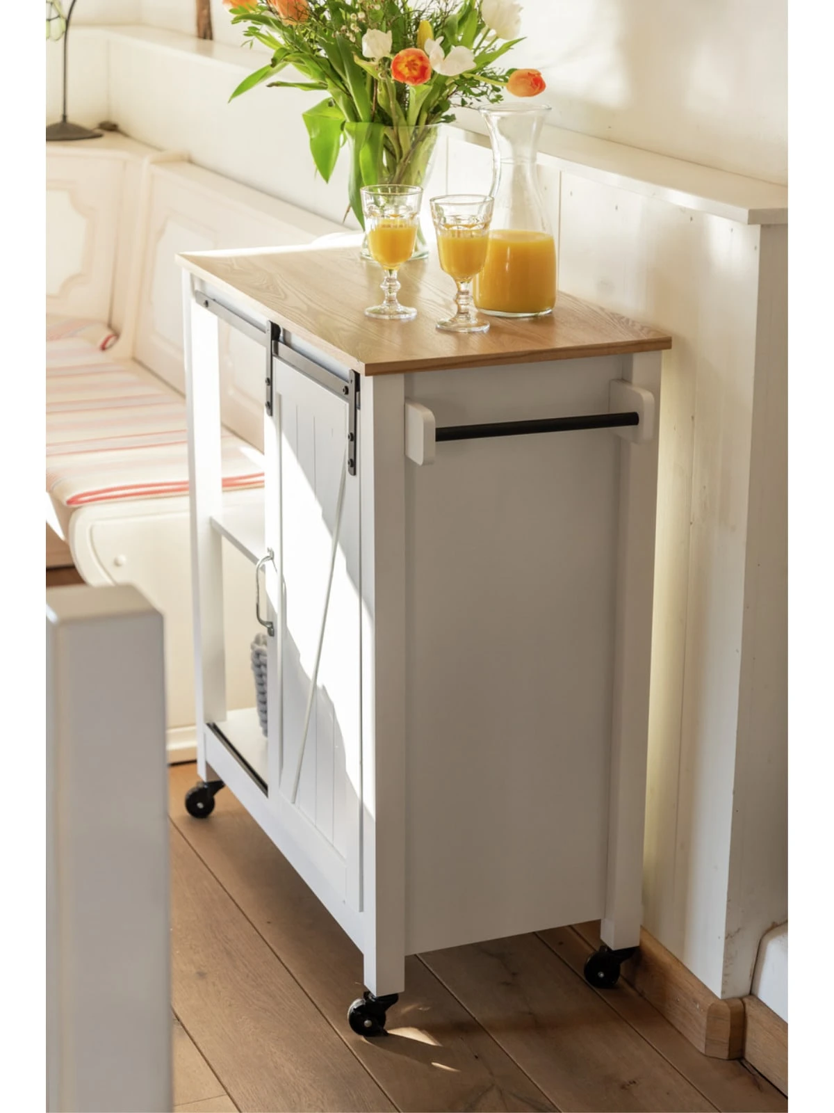 Wenko Küchenwagen Landhaus In Weiß 18 Wenko Küchenwagen Landhaus In Weiß – Bild 18