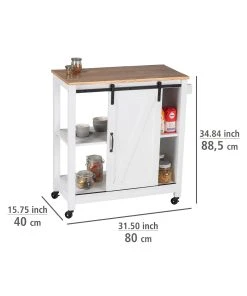 Wenko Küchenwagen Landhaus In Weiß 25 Wenko Küchenwagen Landhaus In Weiß -Relaxdays Verkaufsshop wenko kuchenwagen landhaus in weiss 3