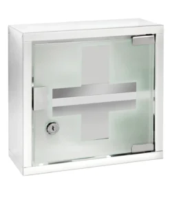 Wenko Medikamentenschrank Edelstahl 25 X 25 Cm In Glänzend