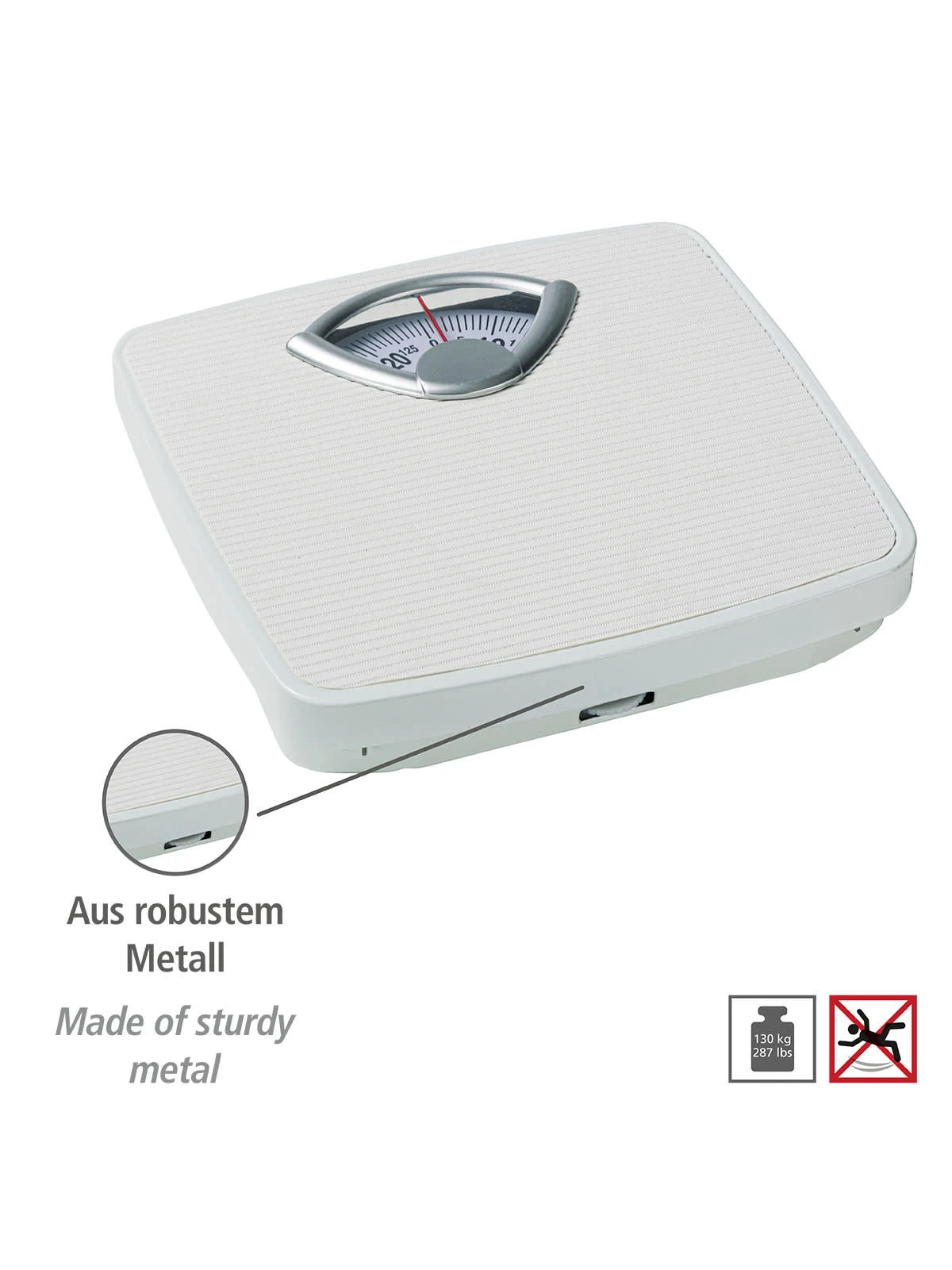 Wenko Personenwaage Mechanisch In Weiß 3 Wenko Personenwaage Mechanisch In Weiß – Bild 3