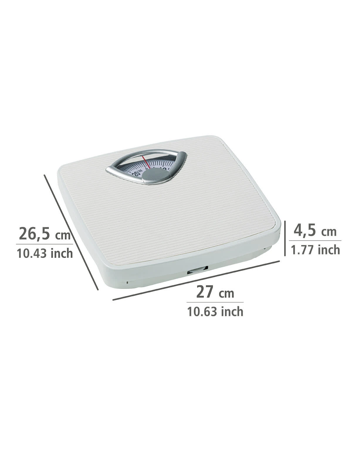 Wenko Personenwaage Mechanisch In Weiß 5 Wenko Personenwaage Mechanisch In Weiß – Bild 5